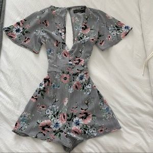 Floral Romper